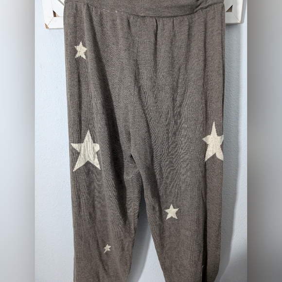 Soft Surroundings star print cashmere blend lounge pants sz sm - Picture 5 of 7